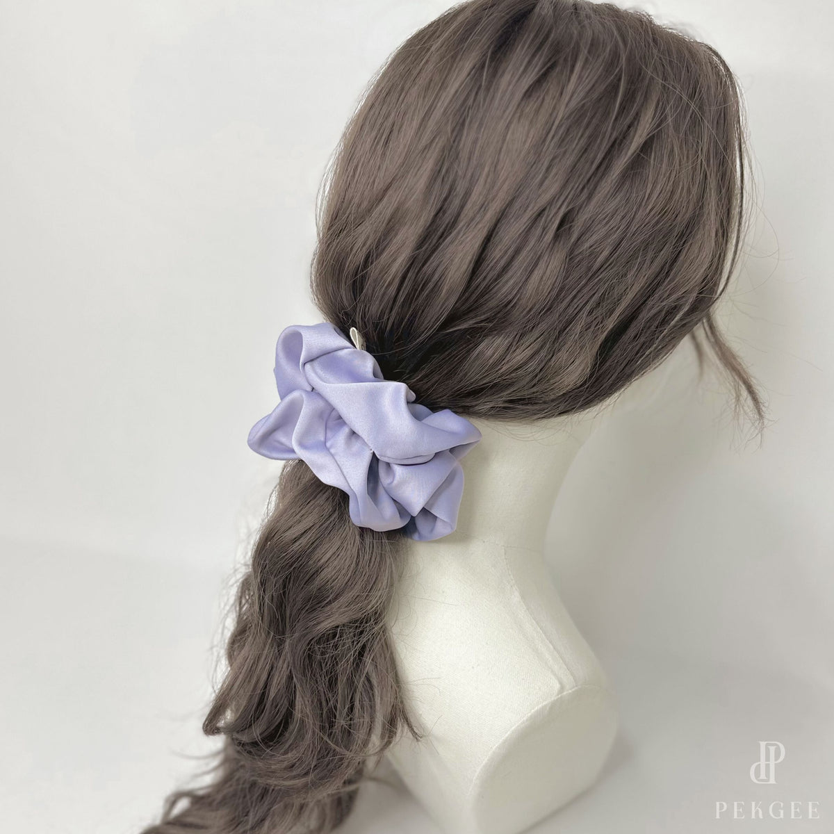 Signature Satin Scrunchies | Light Purple