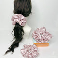 Signature Satin Scrunchies | Sparkling Pink