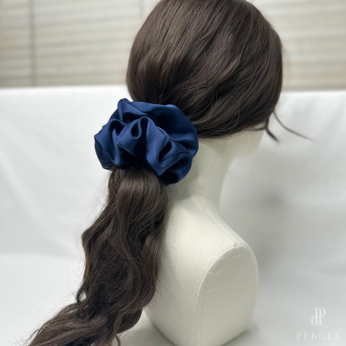 Signature Satin Scrunchies |  Royal Navy
