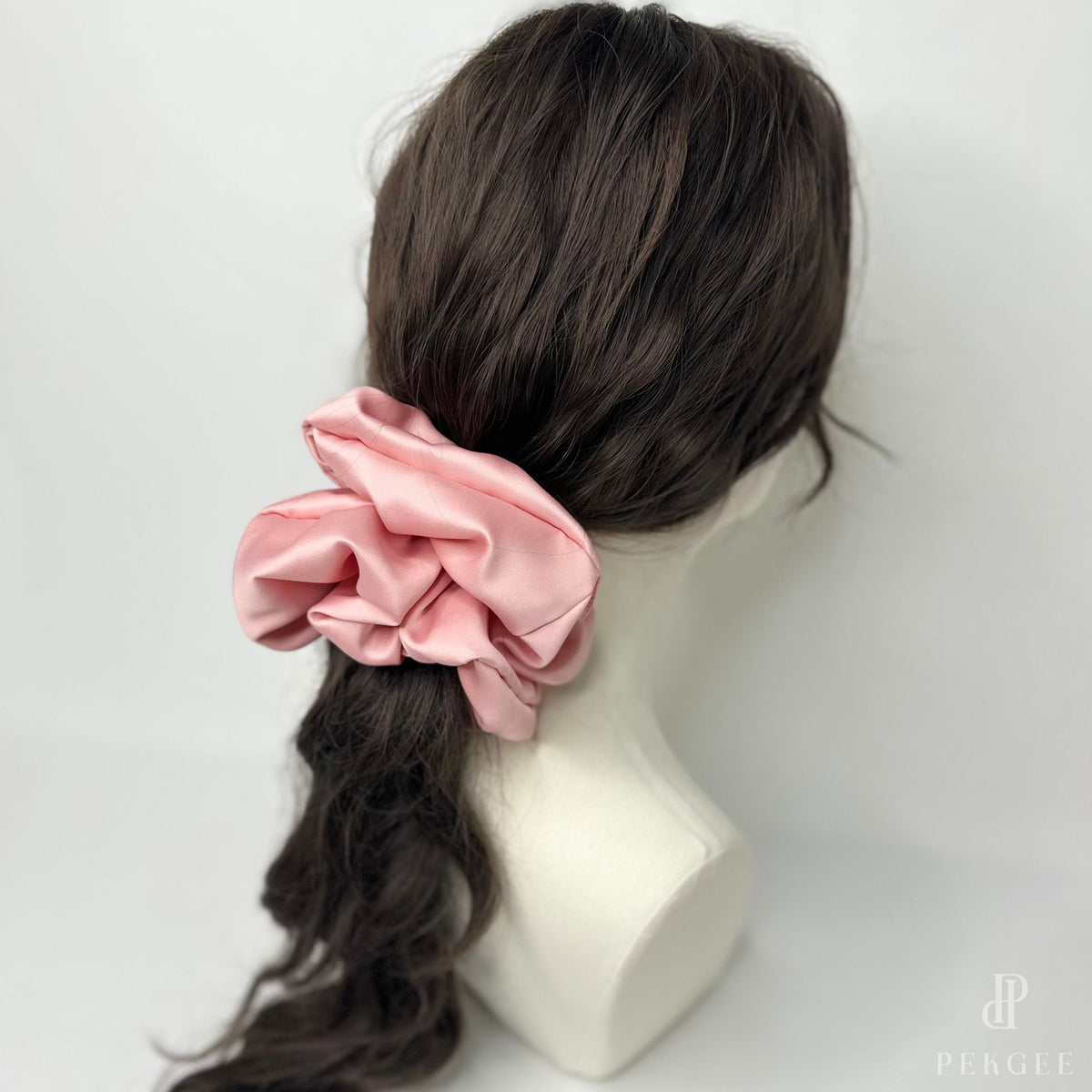Signature Satin Scrunchies | Candy Pink