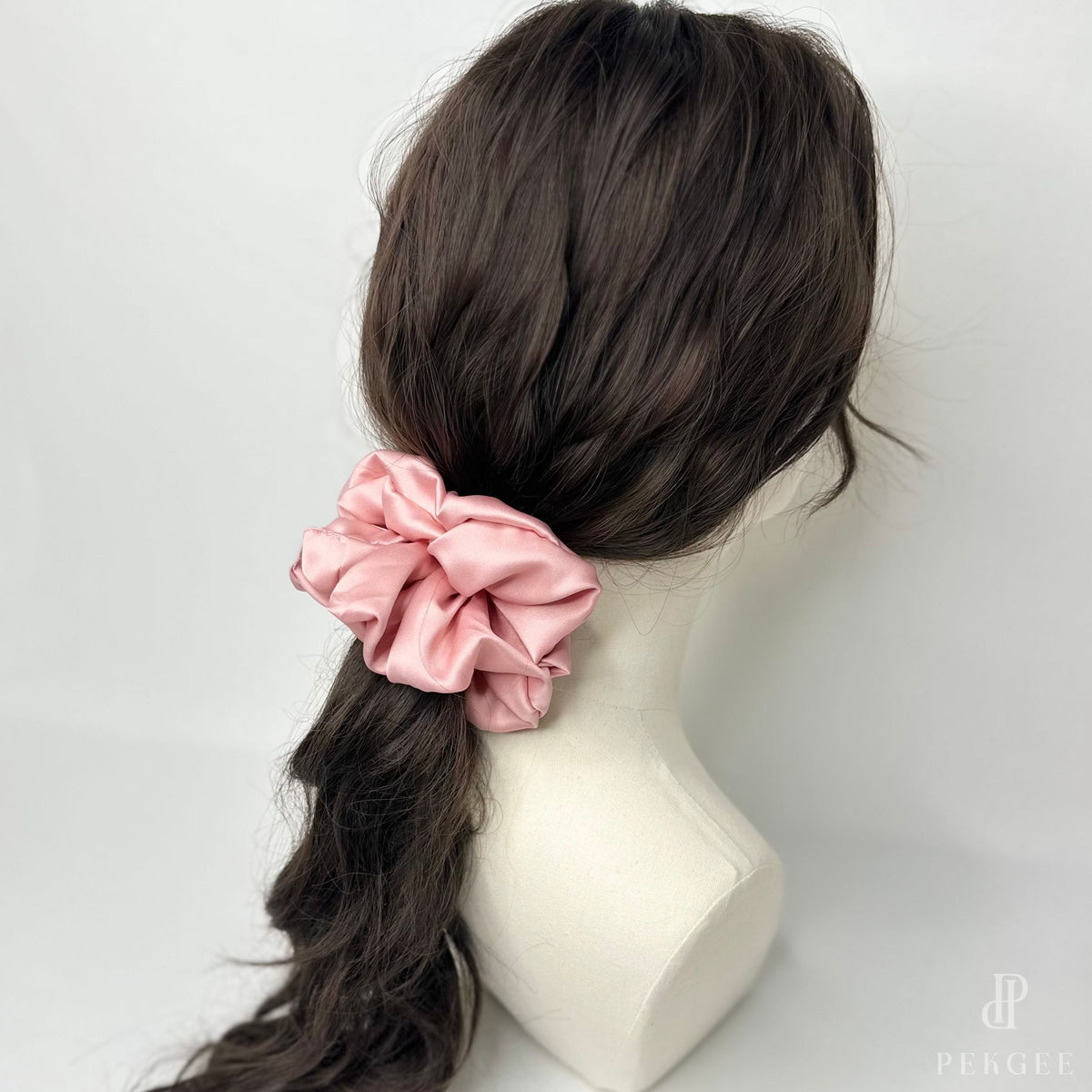 Signature Satin Scrunchies | Candy Pink
