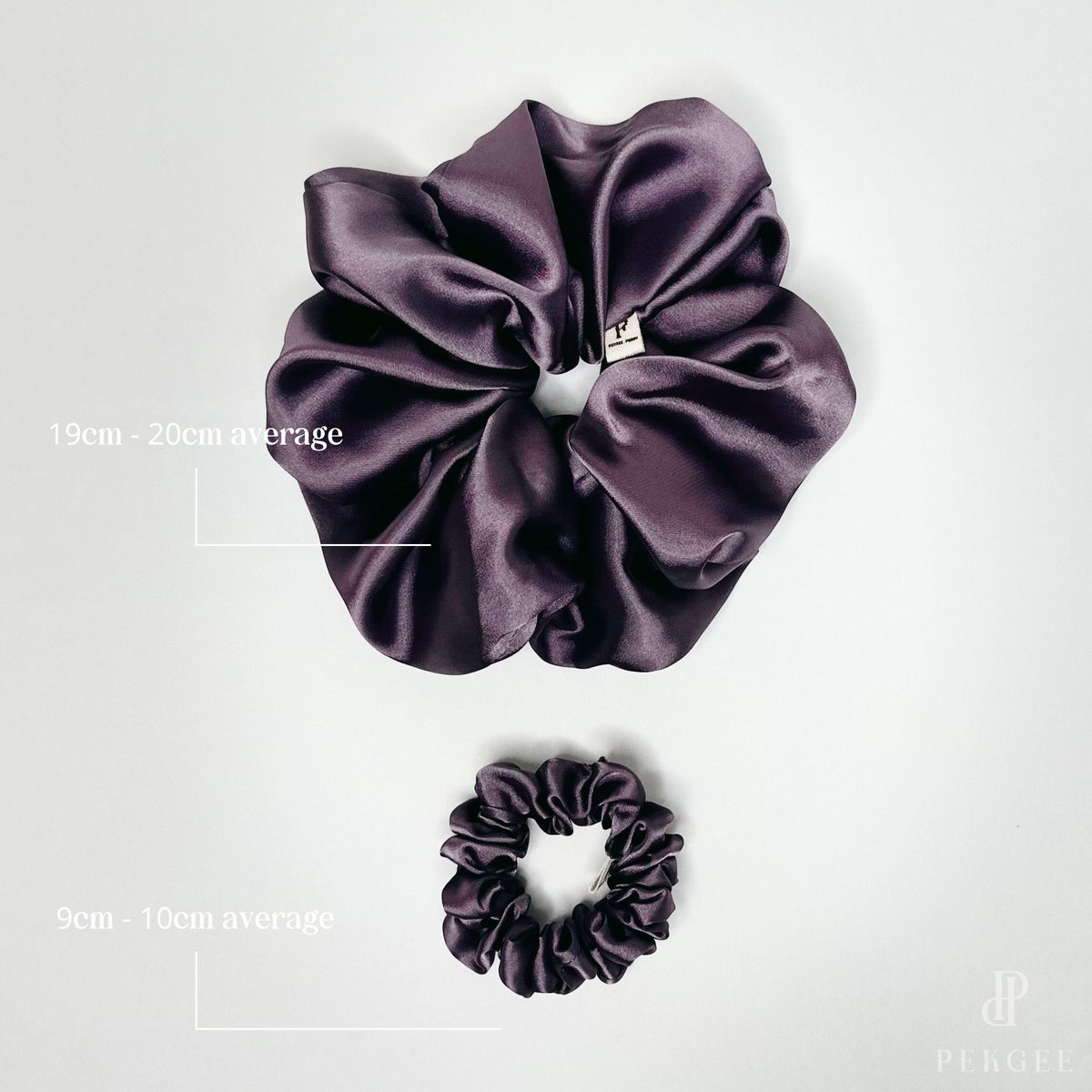 Signature Satin Scrunchies | Purple Grapes