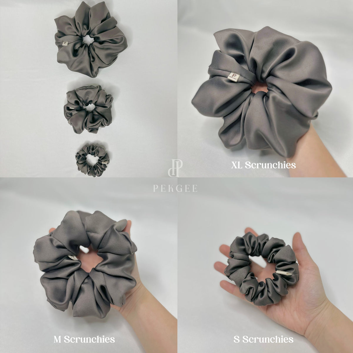 Signature Satin Scrunchies | Dried Thyme