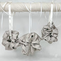 Signature Satin Scrunchies | Silver City