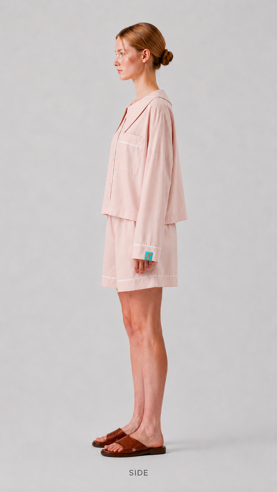 Dream Of Tone |  Dream Petal Long Sleeve (Pink + White)