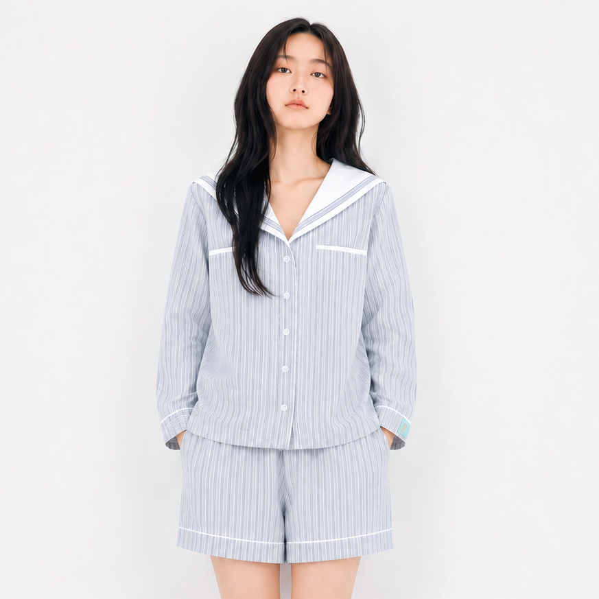 Sailorette | Morning Mist Set - Long Sleeve