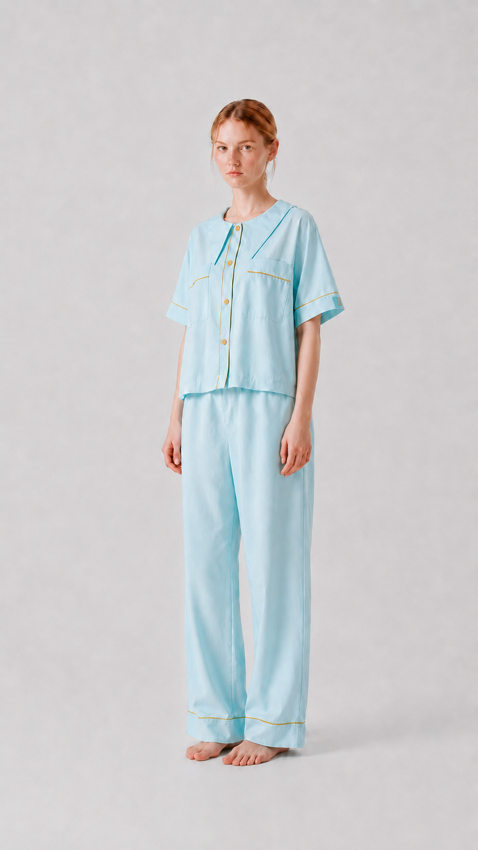 Dream Of Tone |  Solazure Short Sleeve (Green + Orange)