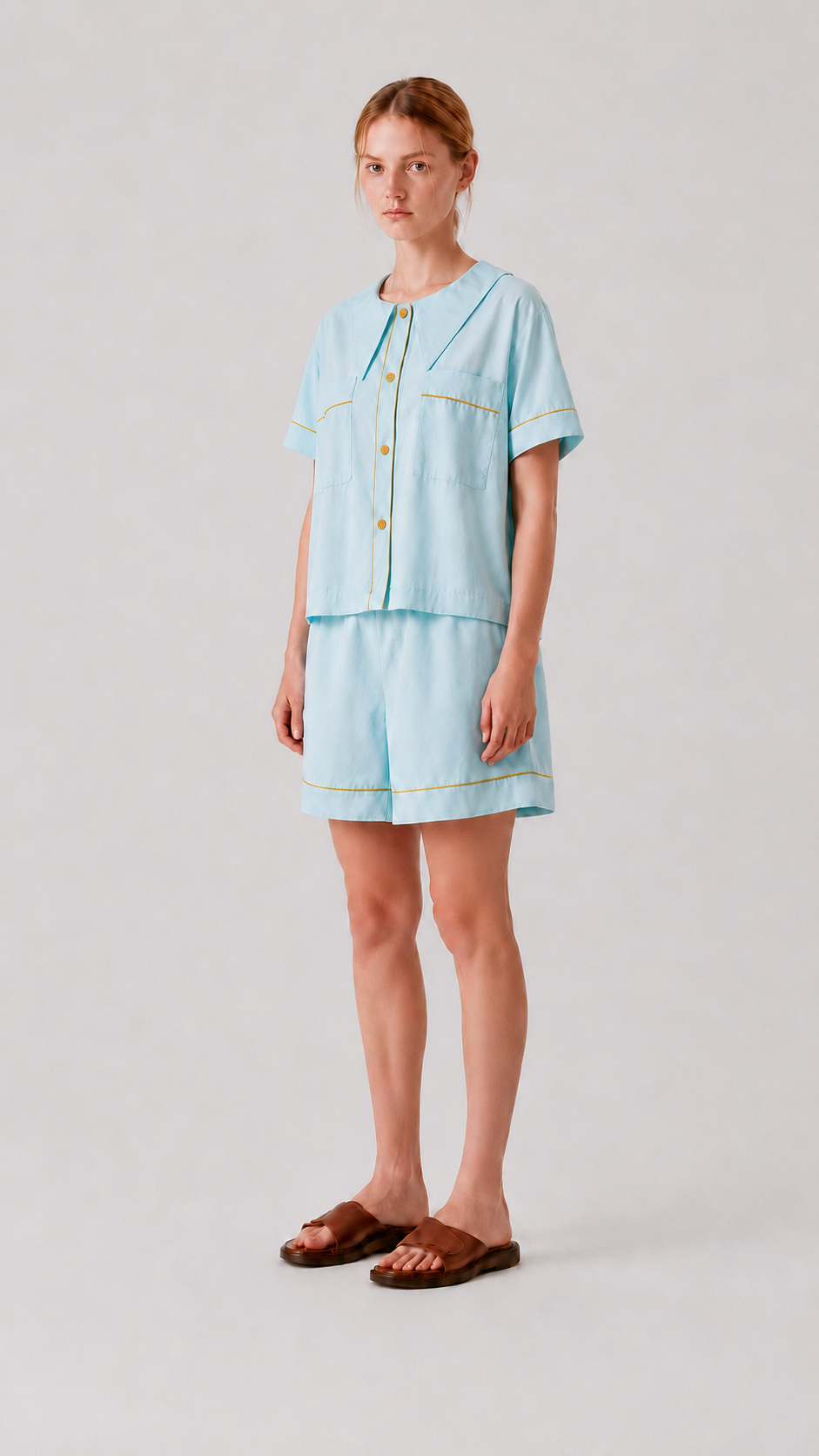 Dream Of Tone |  Solazure Short Sleeve (Green + Orange)