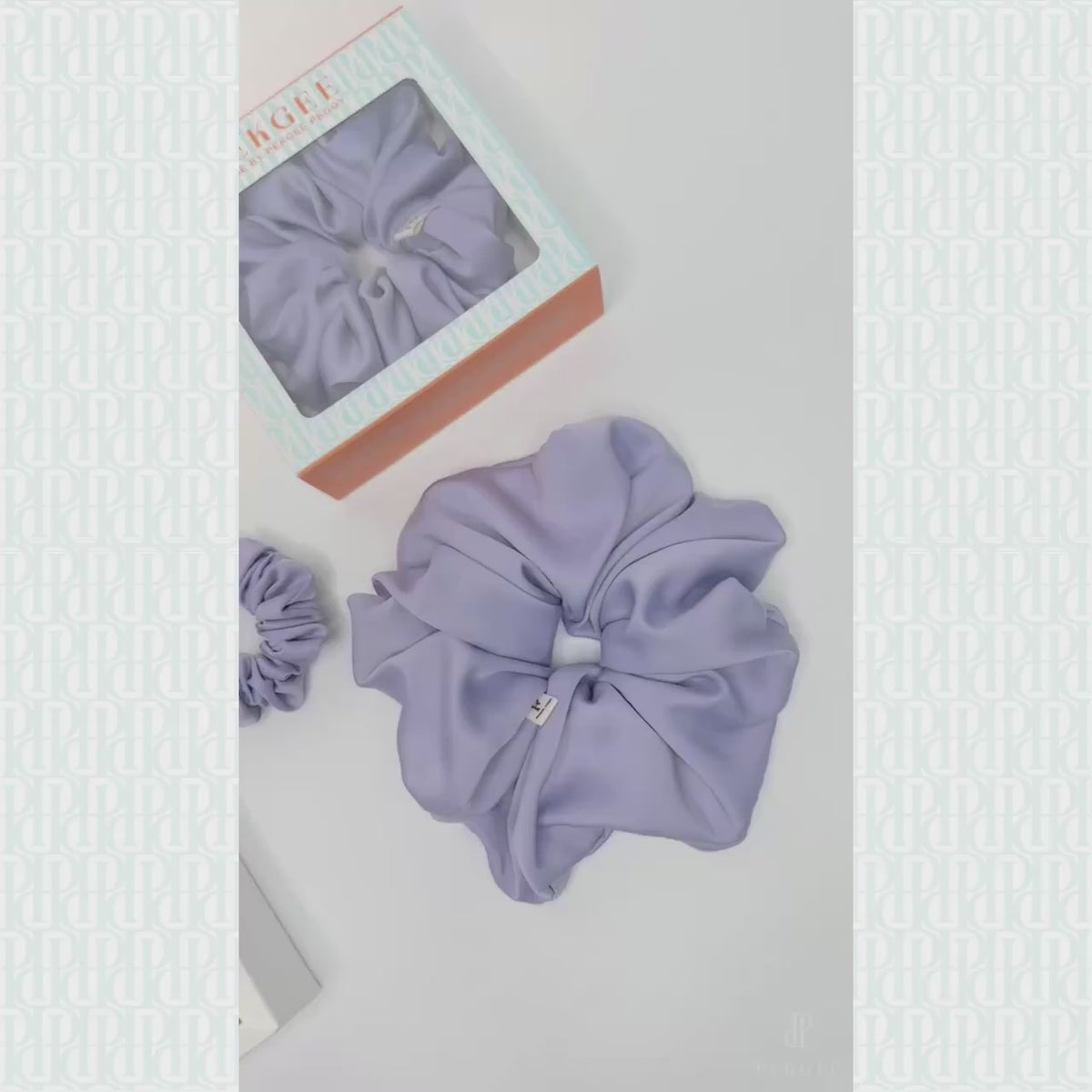 Signature Satin Scrunchies | Light Purple